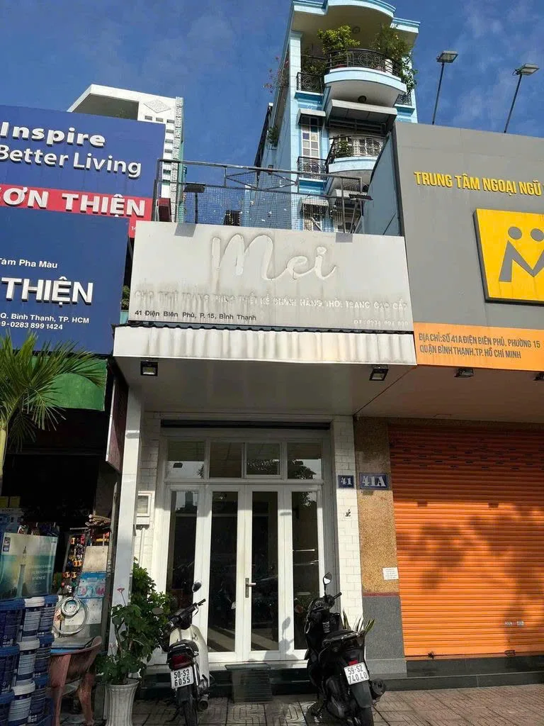 Cho thuê Nhà mặt tiền : 41 Điện Biên Phủ, Phường 15, Quận Bình Thạnh. Giá thuê : 25 triệu/tháng
