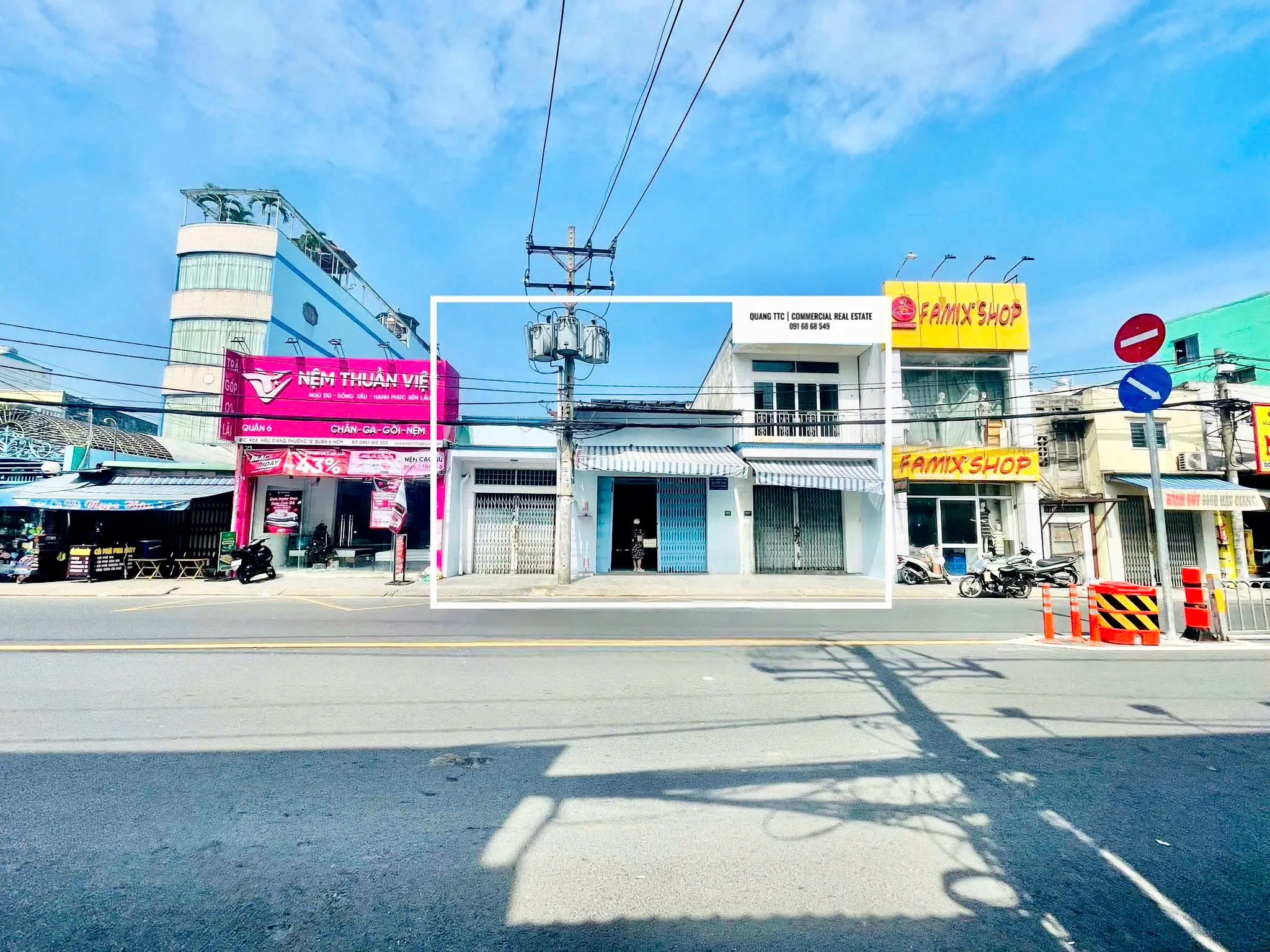 Cho thuê Nhà mặt tiền : 904-906 Hậu Giang, Phường 12, Quận 6. Giá thuê : 250 triệu/tháng