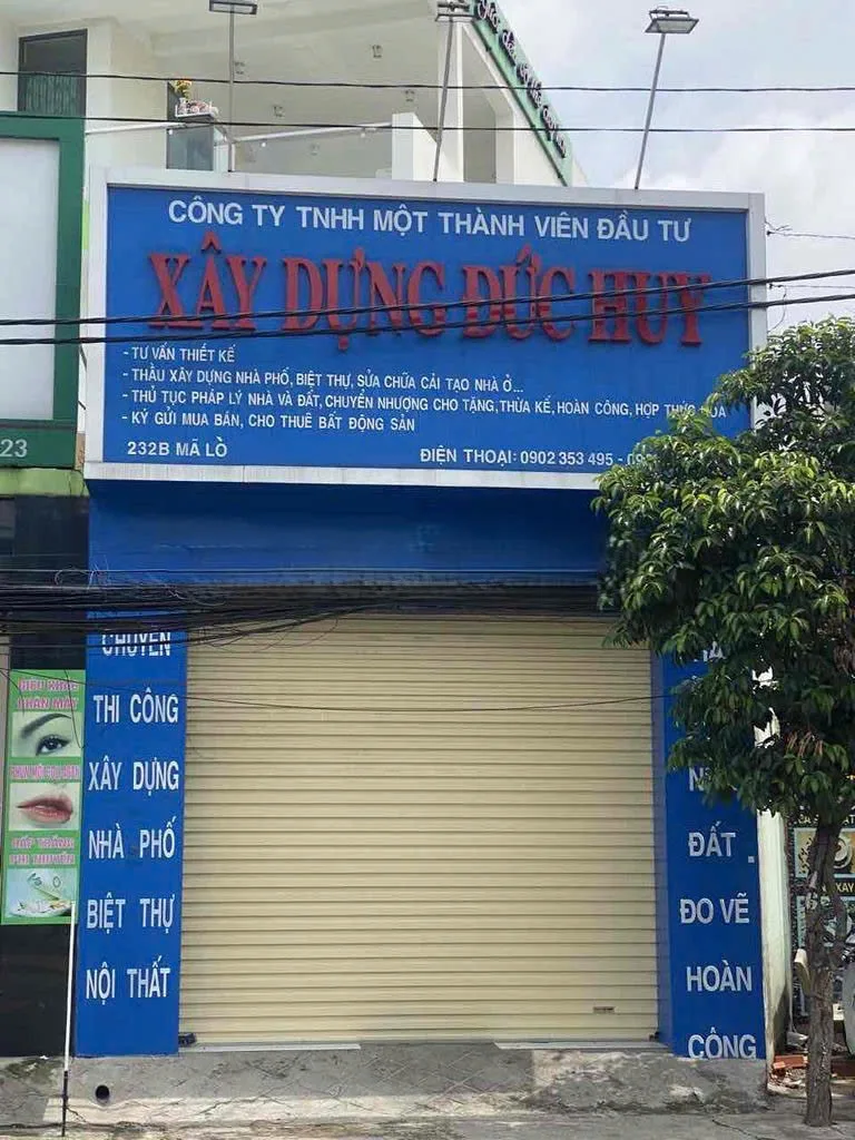 Cho thuê nhà mặt tiền 232B Mã Lò, Q.Bình Tân. Giá thuê: 16 triệu/tháng