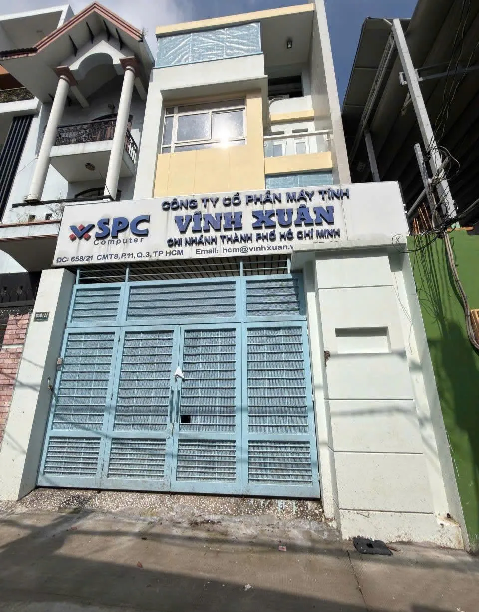 Cho thuê Nhà hẻm xe hơi : 658/21 Cách Mạng Tháng 8, Phường 11, Quận 3. Giá thuê : 60 triệu/tháng