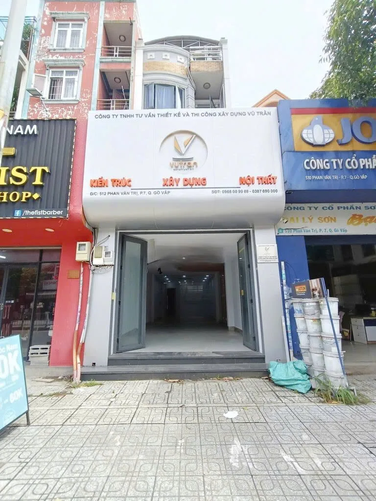 Cho thuê Mặt Bằng mặt tiền : 512 Phan Văn Trị, Phường 7, Quận  Gò Vấp. Giá thuê : 18 triệu/tháng