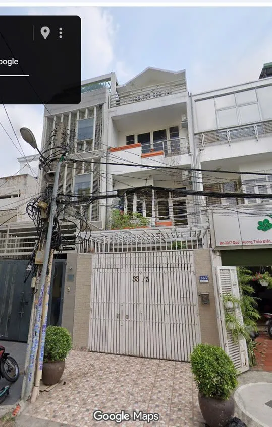 Cho Thuê Nhà : 35/5 Quốc Hương, Phường Thảo Điền, TP Thủ Đức. Giá thuê : 42 triệu/tháng
