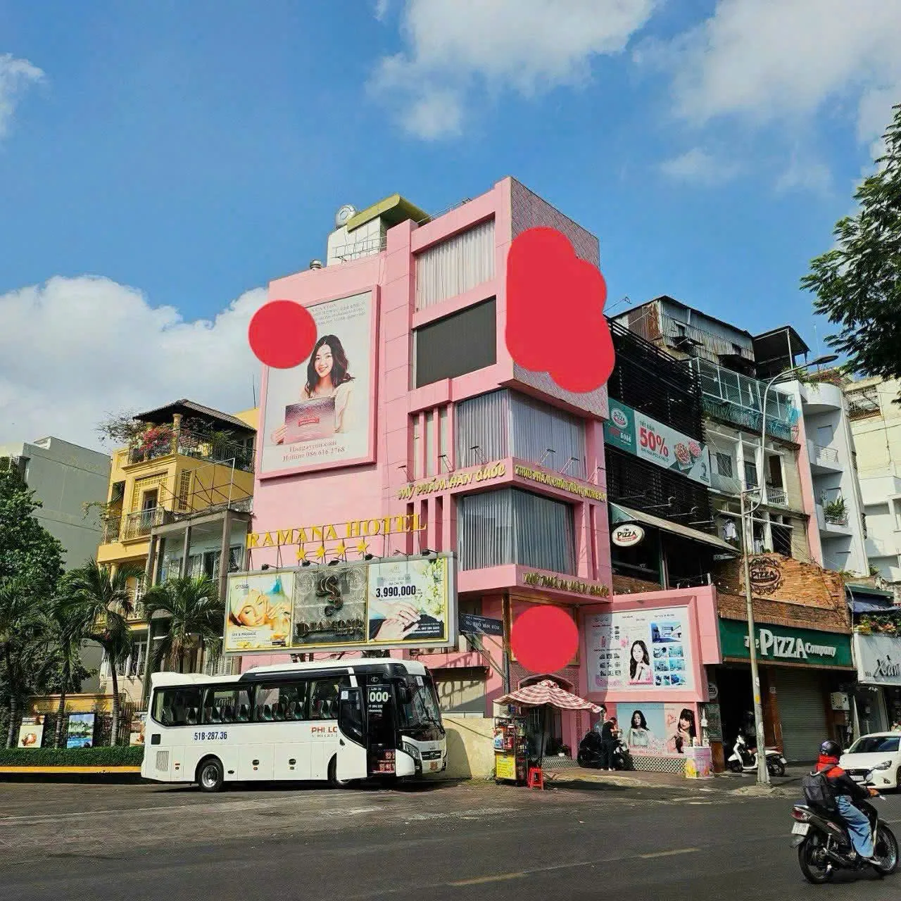 Cho thuê Nhà mặt tiền : 331 Lê Văn Sỹ, Quận 3. Giá thuê : 60 triệu/tháng
