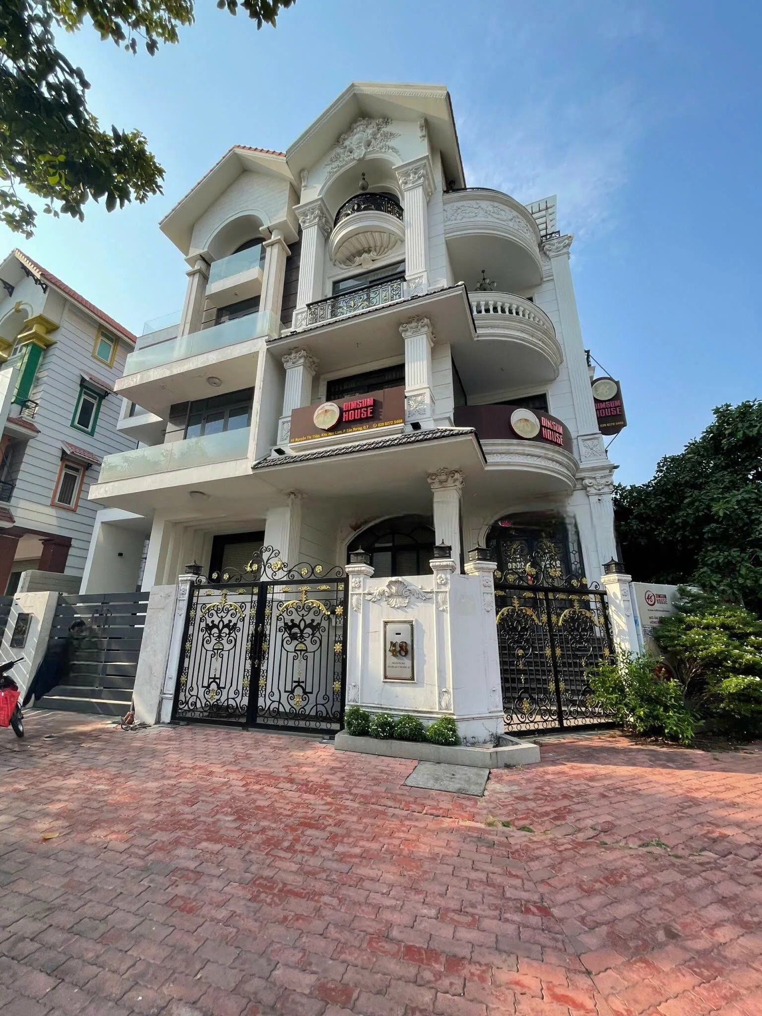 Cho Thuê Nhà GÓC 2MT : 48 Nguyễn Thị Thập + Đường Số 3, Phường Tân Hưng, Quận 7, TPHCM. Giá cho thuê