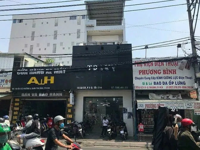 Cho thuê Nhà mặt tiền : 132 Âu Cơ, Phường 9, Quận Tân Bình. Giá thuê: 34 triệu/tháng