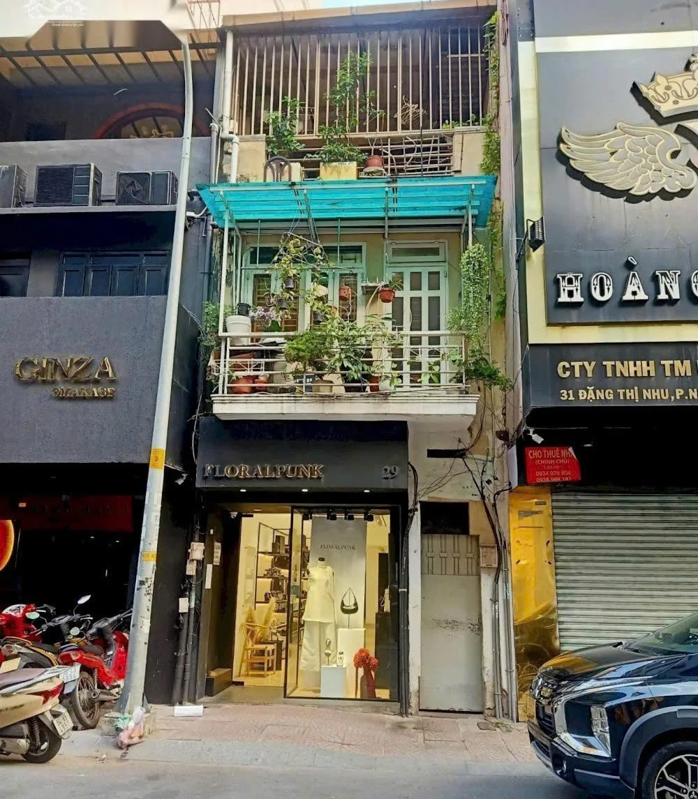 Cho thuê Nhà mặt tiền : 29 Đặng Thị Nhu, Quận 1. Giá thuê: 4.000 USD/tháng