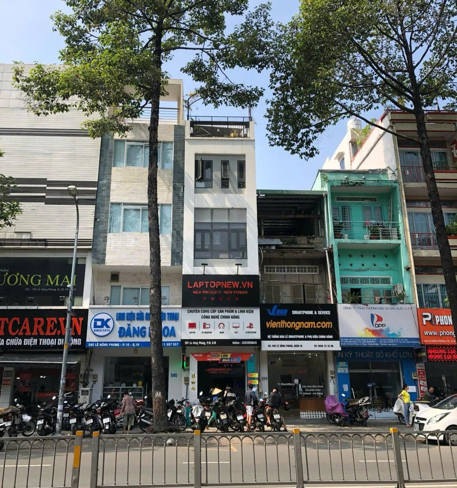 CHO THUÊ MẶT BẰNG :  597 LÊ HỒNG PHONG, PHƯỜNG 10, QUẬN 10. GIÁ THUÊ : 24 TRIỆU/THÁNG