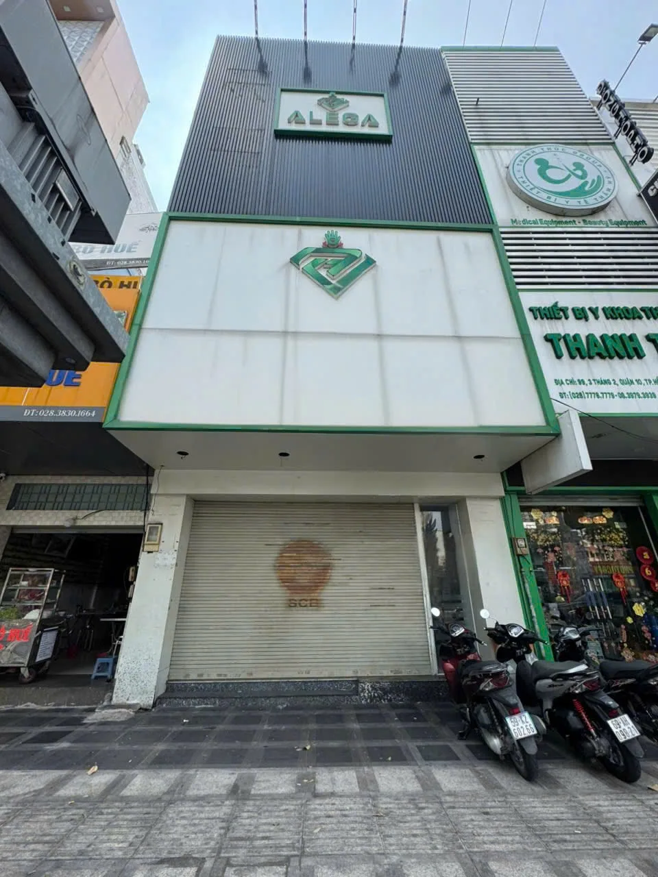 CHO THUÊ NHÀ MẶT TIỀN : 97A ĐƯỜNG 3/2, QUẬN 10. GIÁ THUÊ : 140 TRIỆU/THÁNG