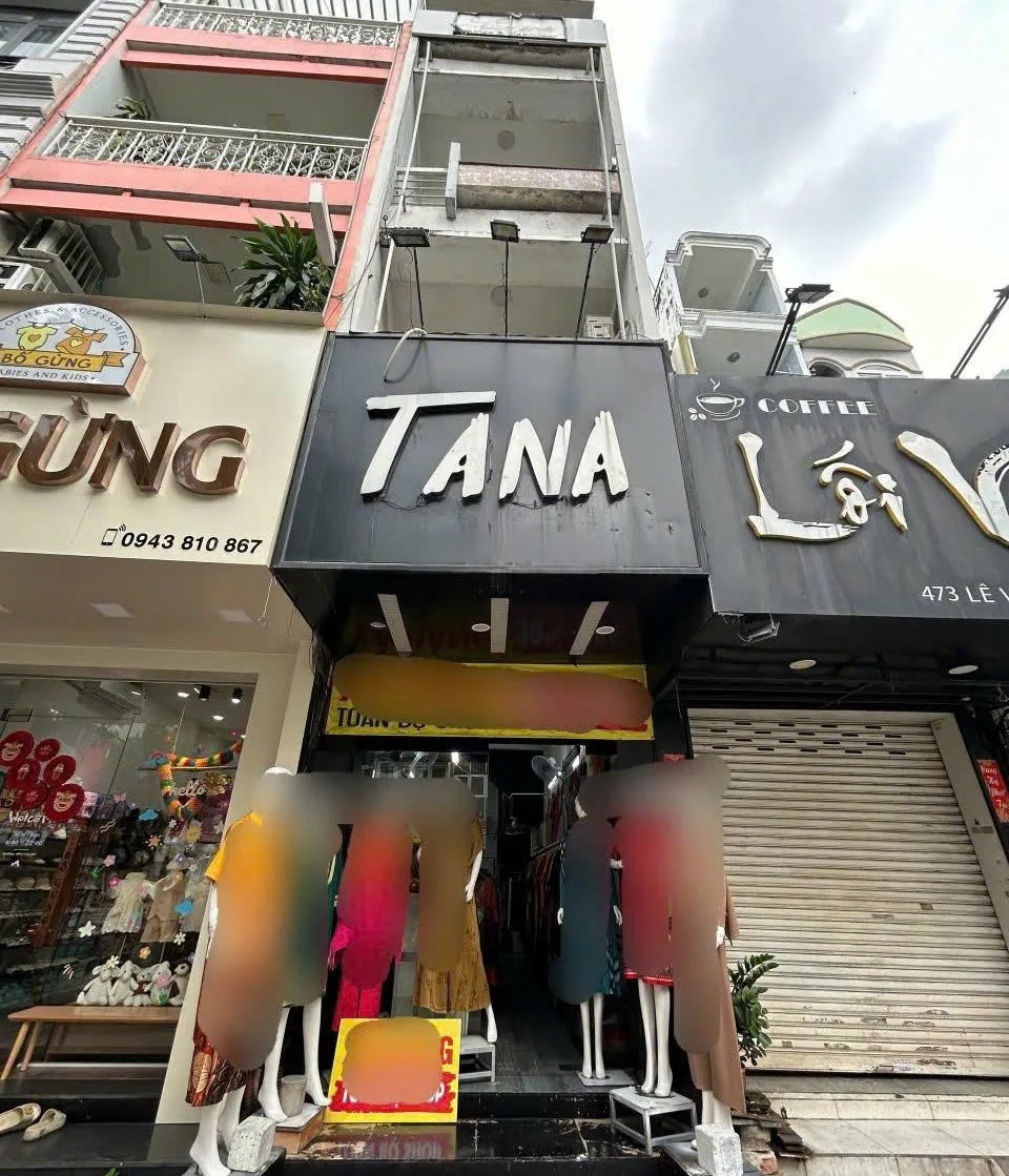 CHO THUÊ NHÀ MẶT TIỀN : 471 LÊ VĂN SỸ, PHƯỜNG 12, QUẬN 3. GIÁ THUÊ : 35 TRIỆU/THÁNG