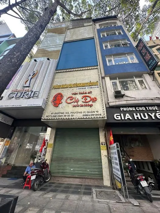 Cho thuê Nhà mặt tiền : 41 Đường 3/2, Quận 10. Giá thuê: 59 triệu/tháng