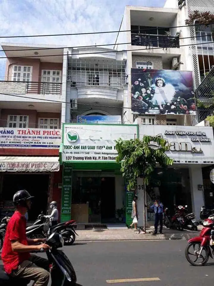 Cho thuê Nhà mặt tiền : 137 Trương Vĩnh Ký, Quận Tân Phú. Giá thuê: 25 triệu/tháng