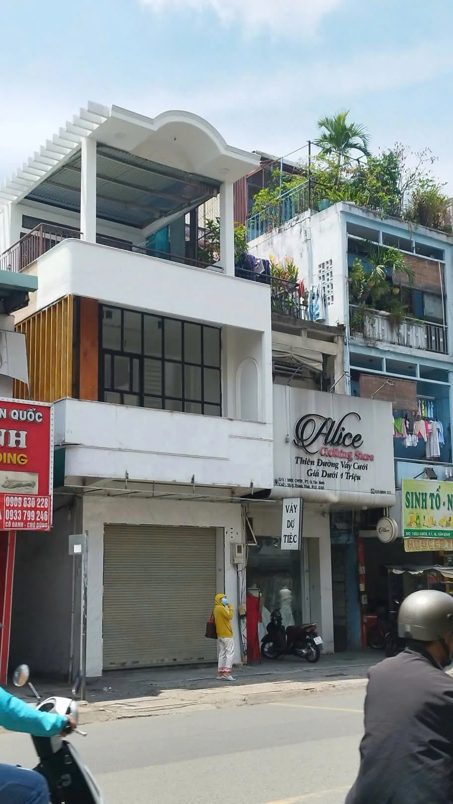 Cho thuê Nhà mặt tiền : 999 Cách Mạng Tháng 8, Phường 5, Quận Tân Bình. Giá thuê: 25 triệu/tháng
