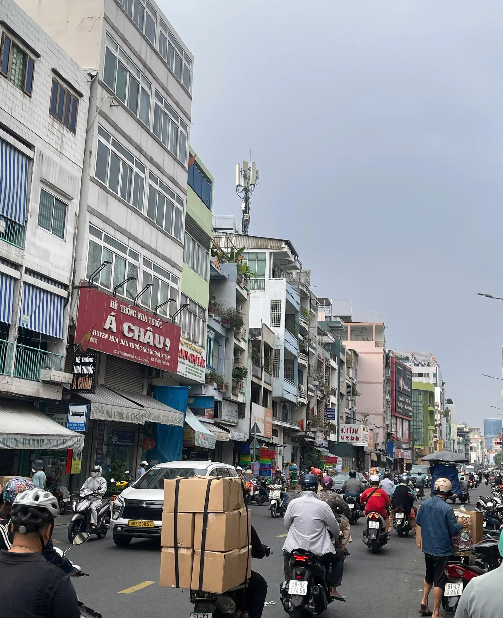 Cho thuê Nhà : 1D-1E Phạm Đình Hổ, Phường 2, Quận 6. Giá thuê: 40 triệu/tháng