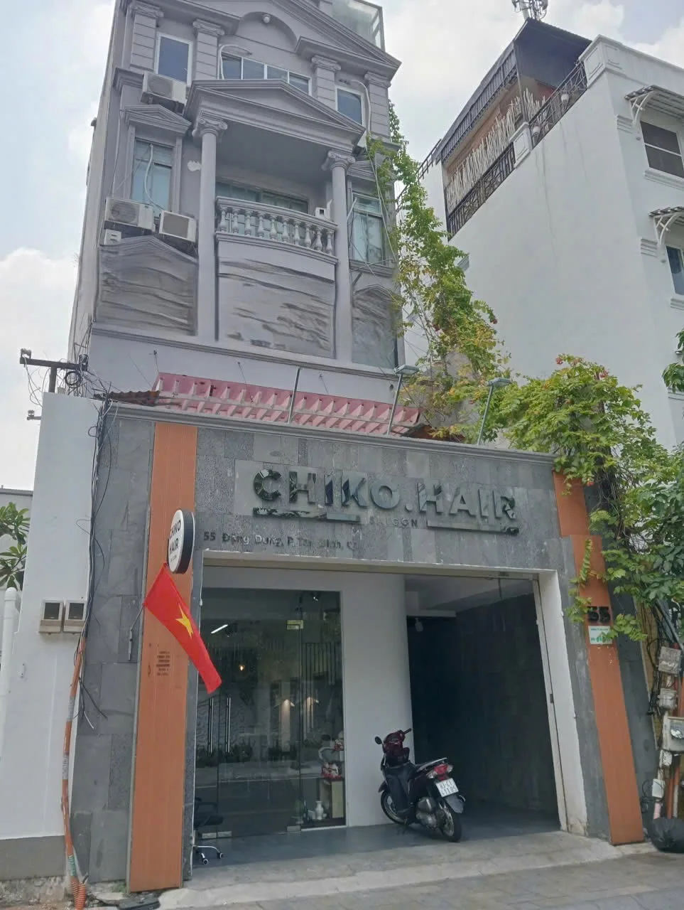 Cho thuê Nhà mặt tiền : 55 Đặng Dung, Quận 1. Giá thuê: 115 triệu/tháng