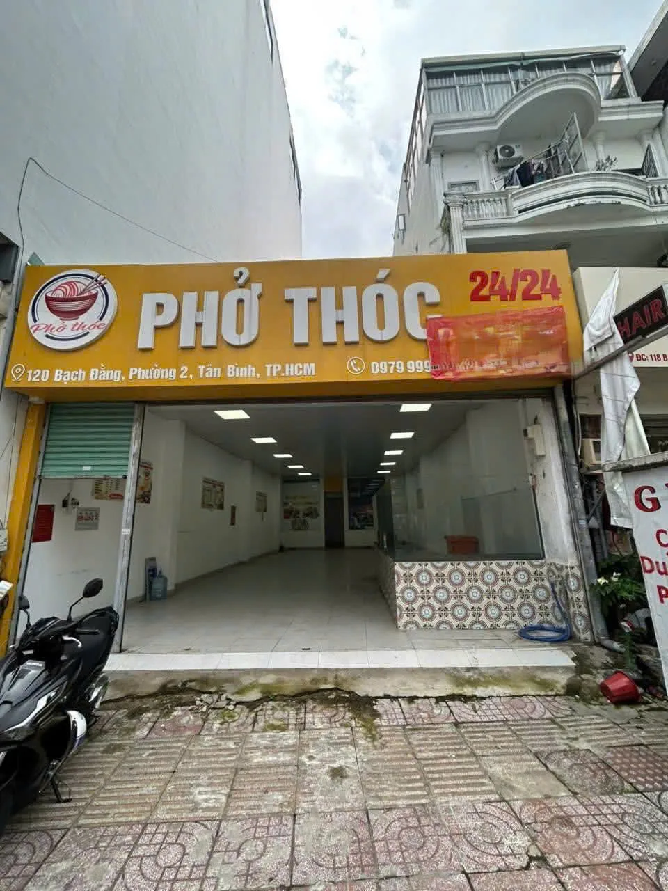 Cho thuê Nhà mặt tiền : 120 Bạch Đằng, Phường 2, Quận Tân Bình. Giá thuê: 32 triệu/tháng