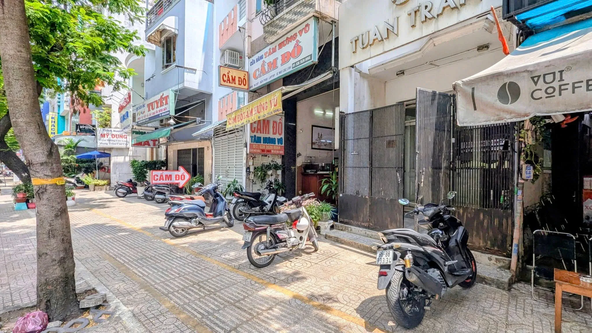 Cho thuê Nhà mặt tiền : 78 Rạch Bùng Binh, Quận 3. Giá thuê: 39 triệu/tháng