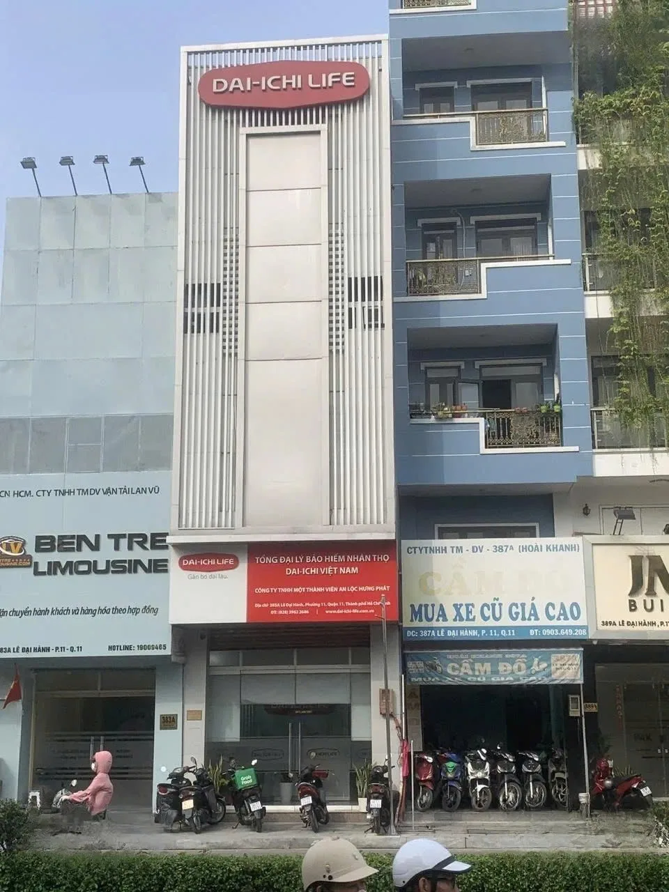 Cho thuê Nhà mặt tiền : 385A Lê Đại Hành, Phường 11, Quận 11. Giá thuê: 50 triệu/tháng