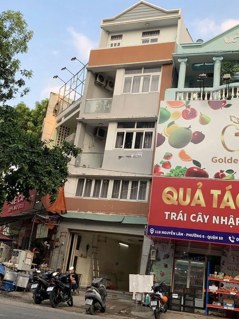Cho thuê Nhà : 122 Nguyễn Lâm, Phường 6, Quận 10. Giá thuê: 35 triệu/tháng