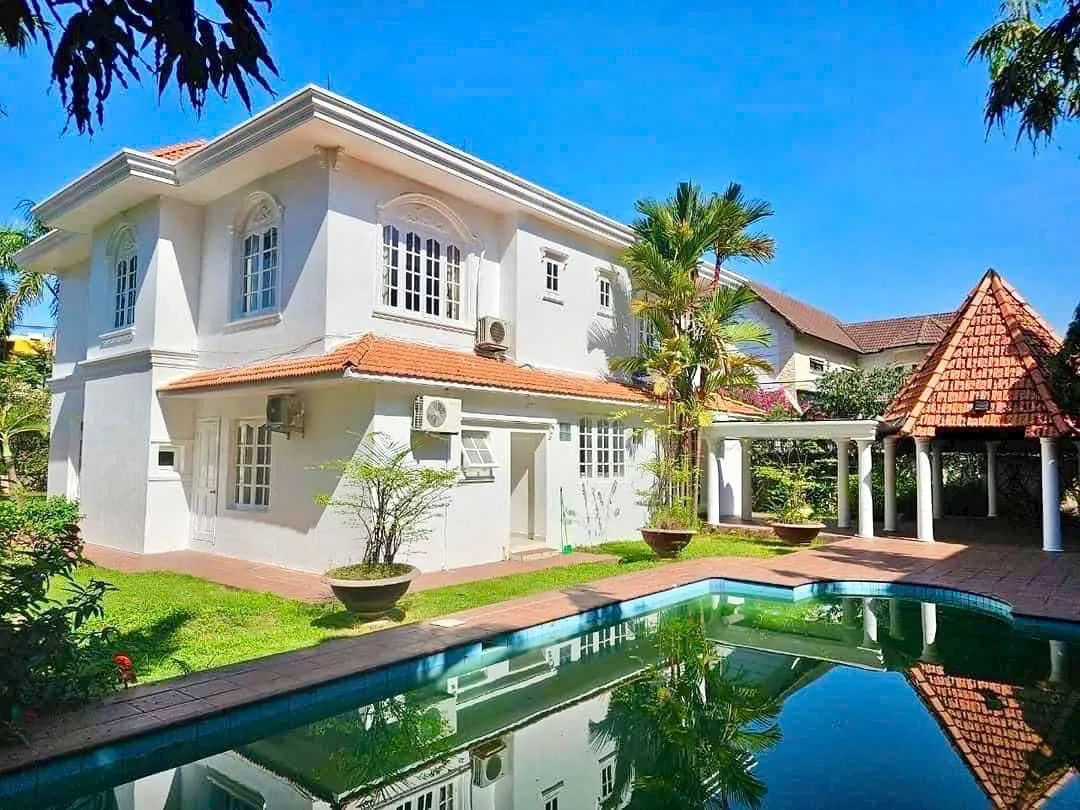 CHO THUÊ BIỆT THỰ : 20 TRẦN NGỌC DIỆN , THỦ ĐỨC. GIÁ THUÊ : 15.000 USD/THÁNG