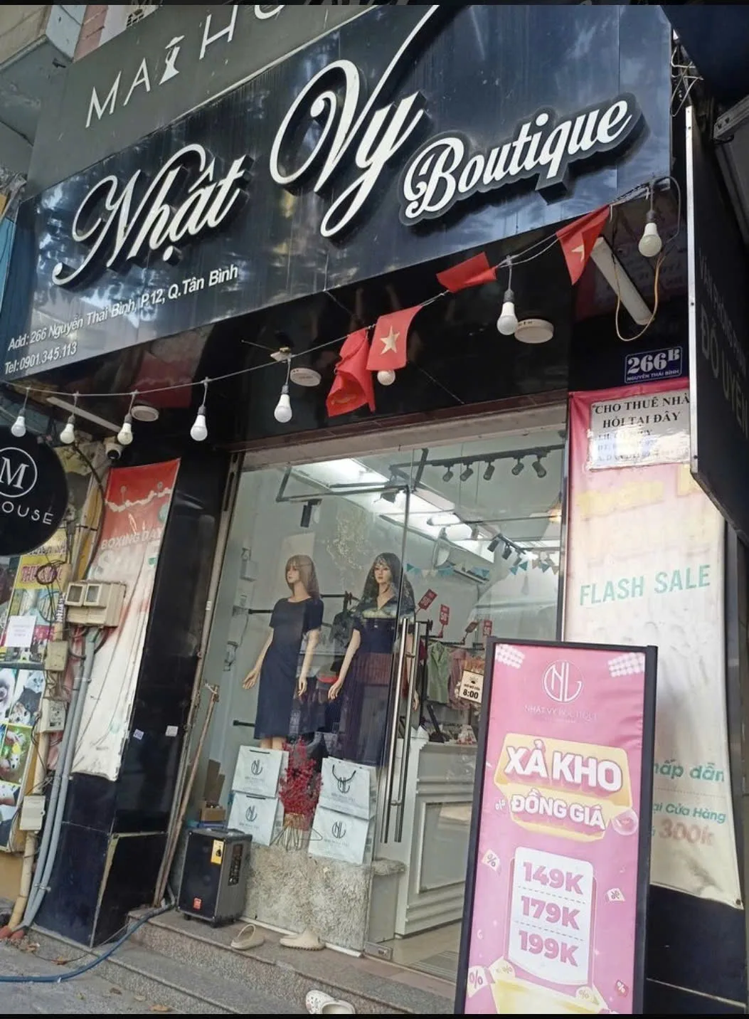 Cho Thuê Nhà : 266B Nguyễn Thái Bình, Phường 12, Quận Tân Bình. Giá thuê: 20 triệu/tháng