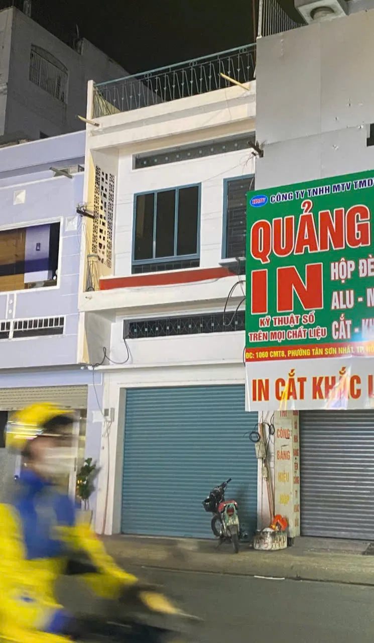 Cho Thuê Nhà : 1062 Cách Mạng Tháng 8, Phường 7, Quận Tân Bình. Giá thuê: 22 triệu/tháng