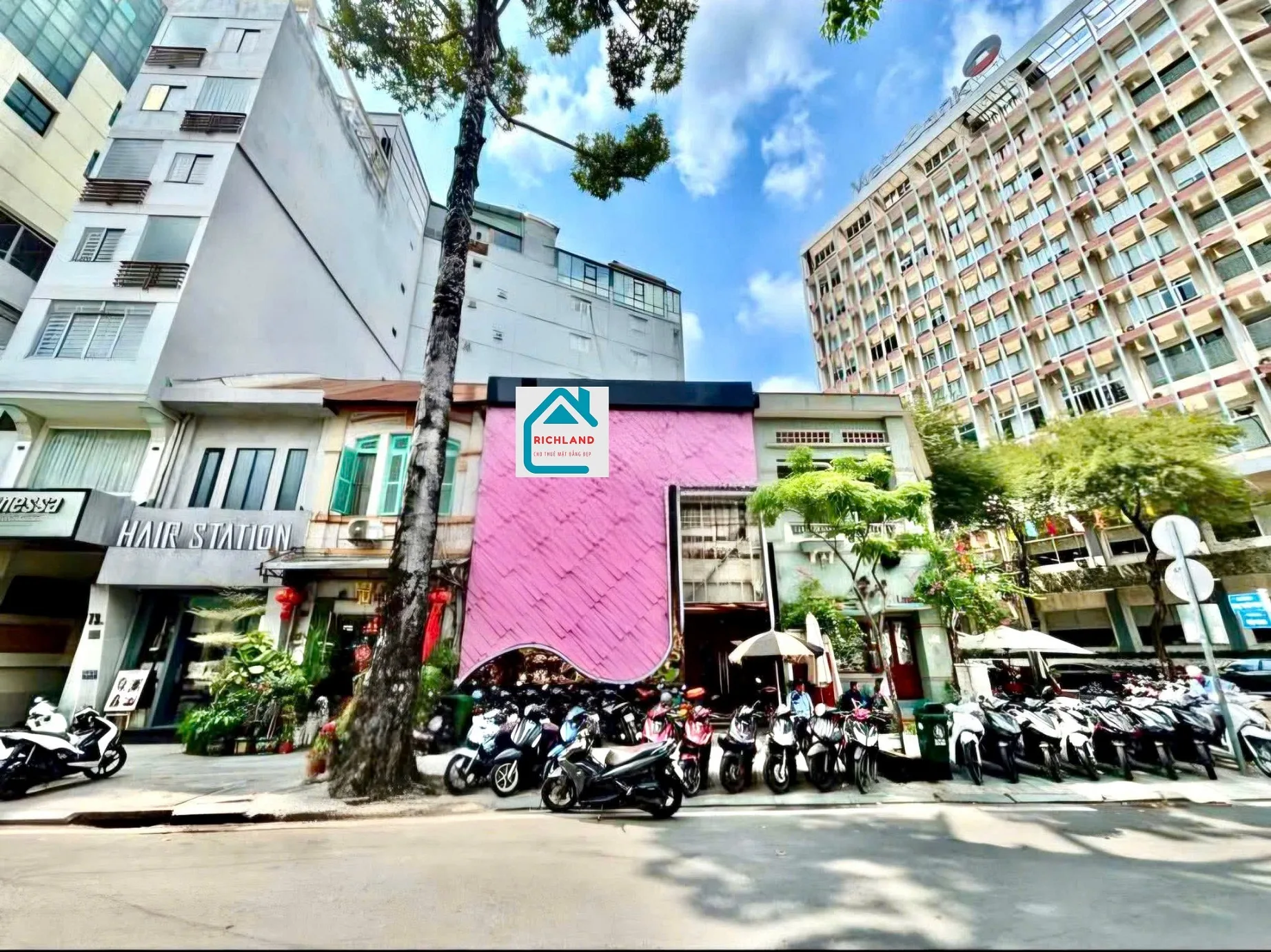 Cho thuê nhà 75BIS–77 Hàm Nghi,Quận 1. Giá 13.000 usd