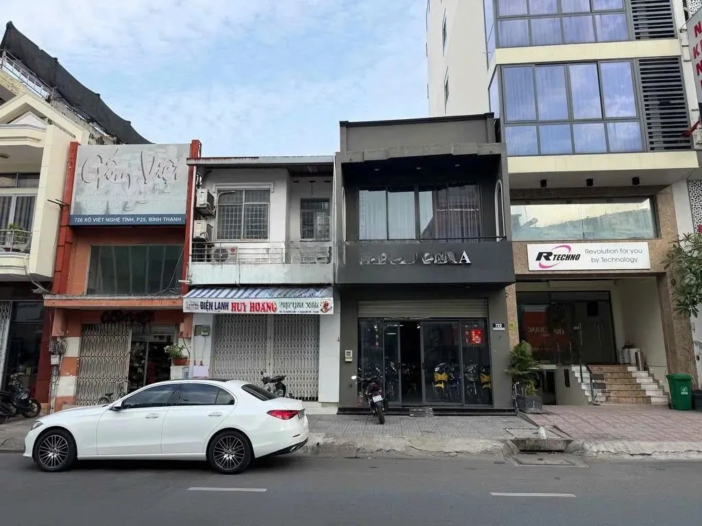 Cho thuê Nhà mặt tiền : 722 Xô Viết Nghệ Tĩnh, Phường 25, Quận Bình Thạnh. Giá thuê: 36.5 triệu/thán