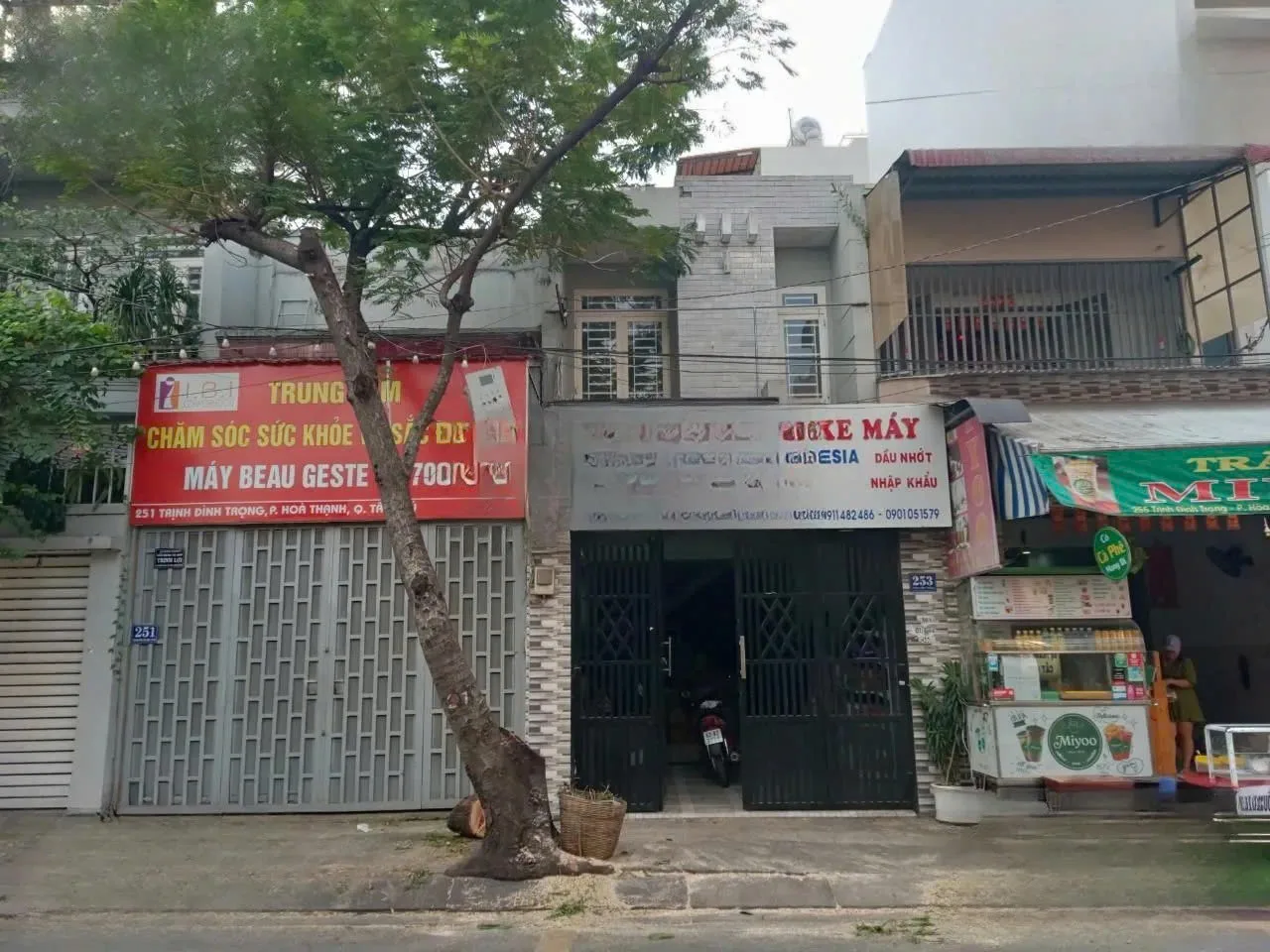 Cho thuê Nhà mặt tiền : 253 Trịnh Đình Trọng, Quận Tân Phú. Giá thuê: 18 triệu/tháng