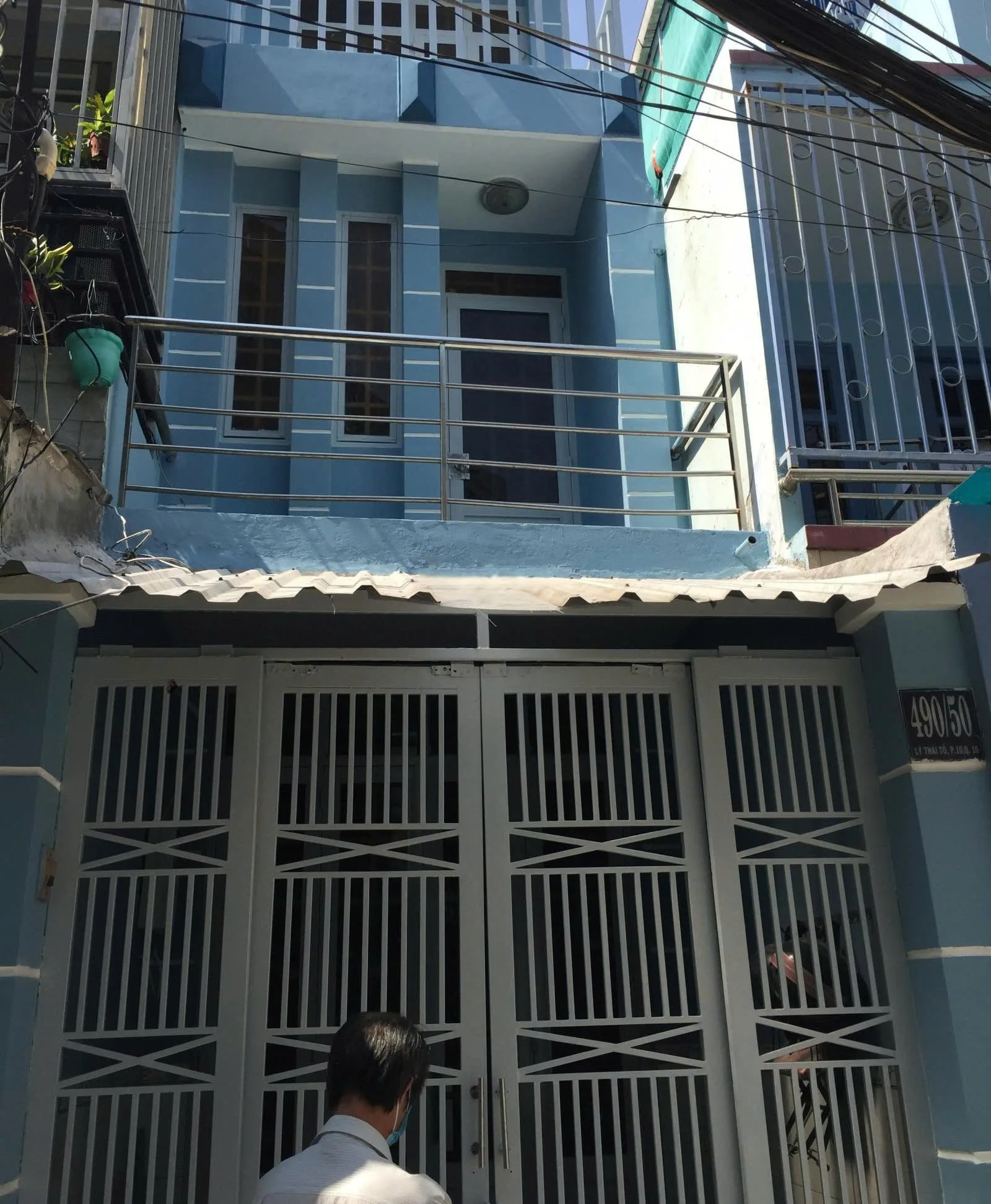 Cho thuê Nhà nguyên căn : 490/50 Lý Thái Tổ, Phường 10, Quận 10. Giá thuê: 11 triệu/tháng
