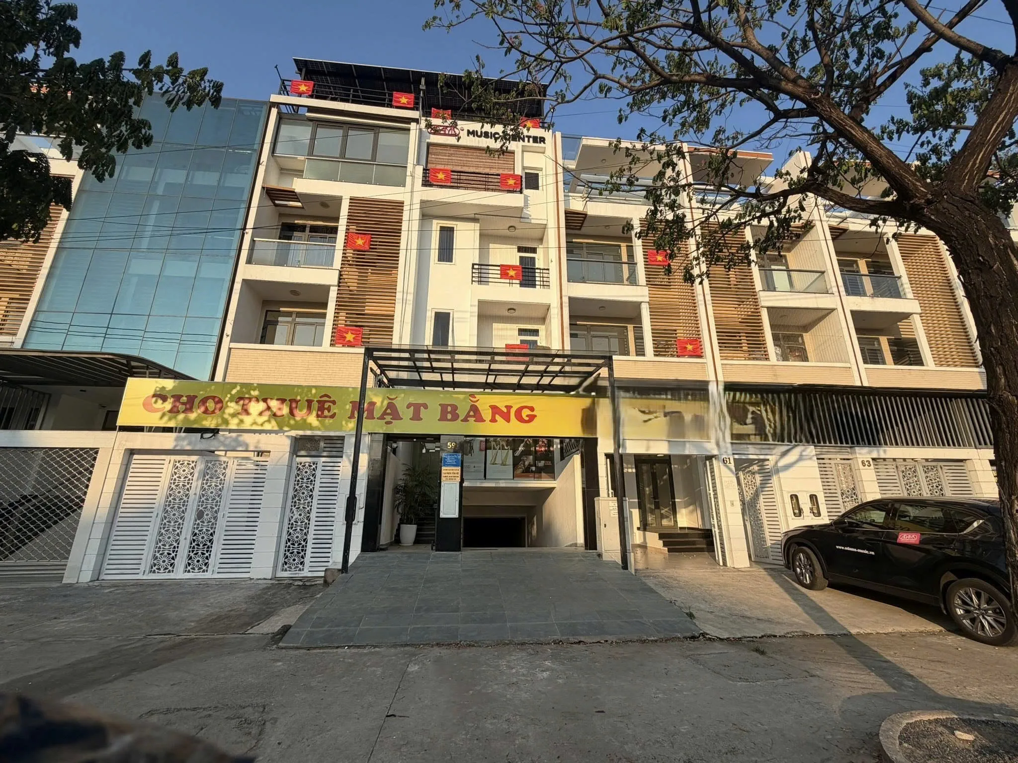 CHO THUÊ MẶT BẰNG KINH DOANH : 57 – 59 – 61 Phạm Hùng, Quận 8. Giá thuê: 49 triệu/tháng