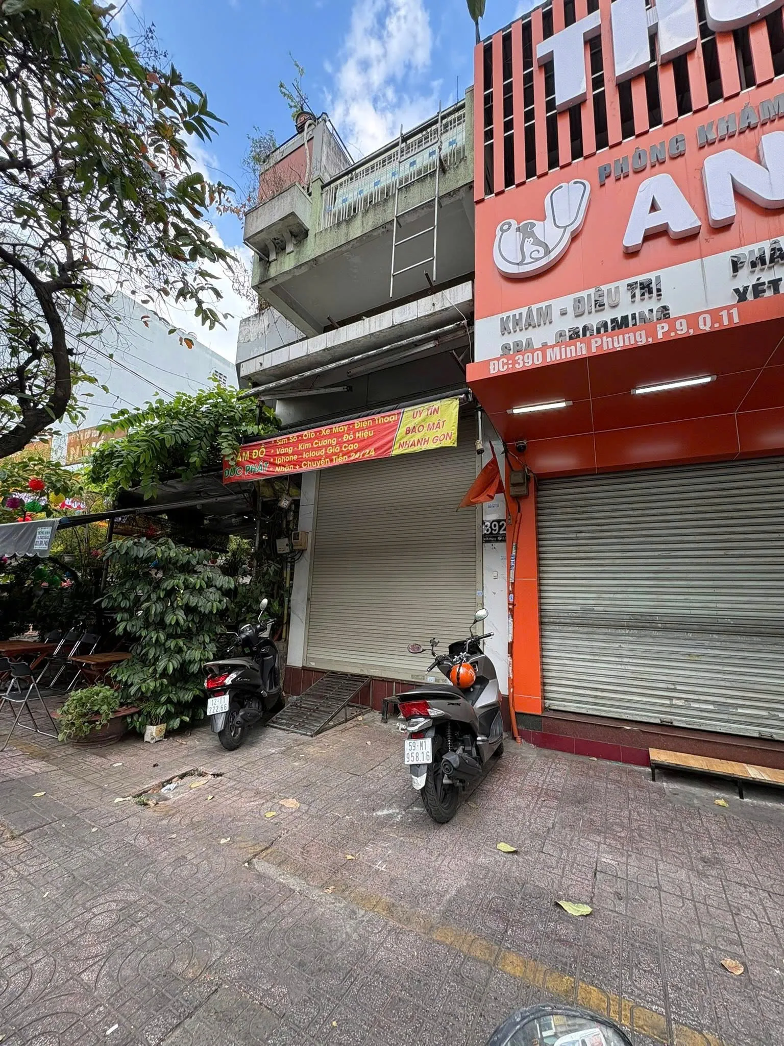 CHO THUÊ NHÀ : 392 Minh Phụng, Phường 9, Quận 11. Giá thuê: 22 triệu/tháng