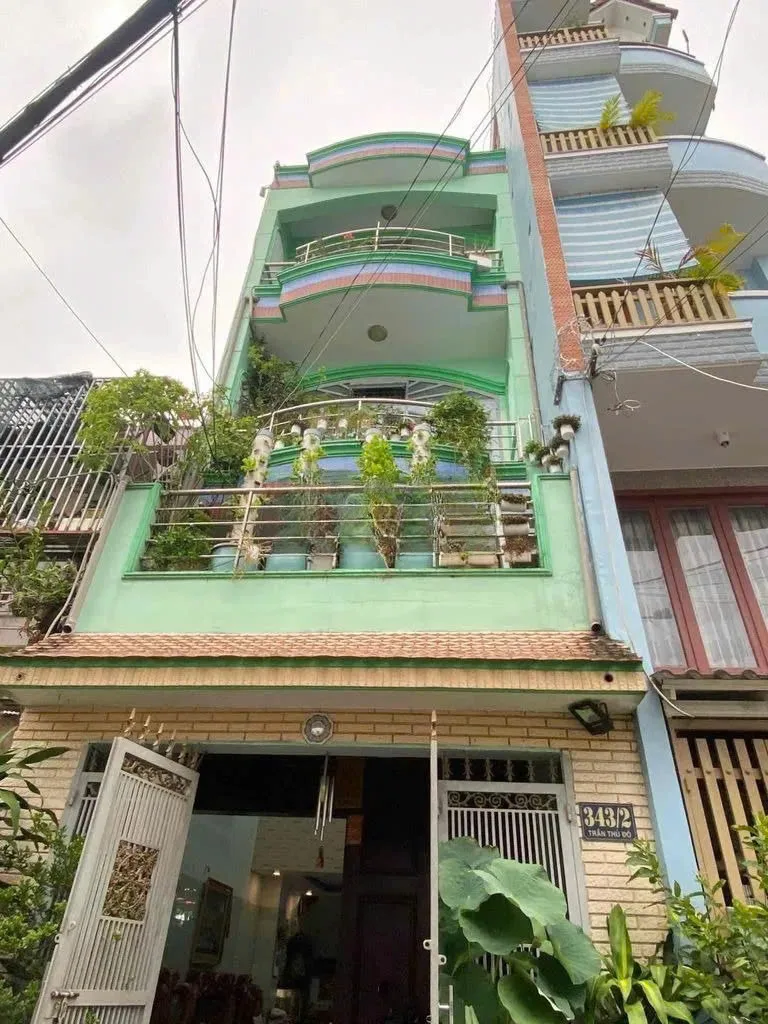 CHO THUÊ NHÀ NGUYÊN CĂN : 343/2 Trần Thủ Độ, Phường Phú Thạnh, Quận Tân Phú. Giá thuê: 14 triệu/thán