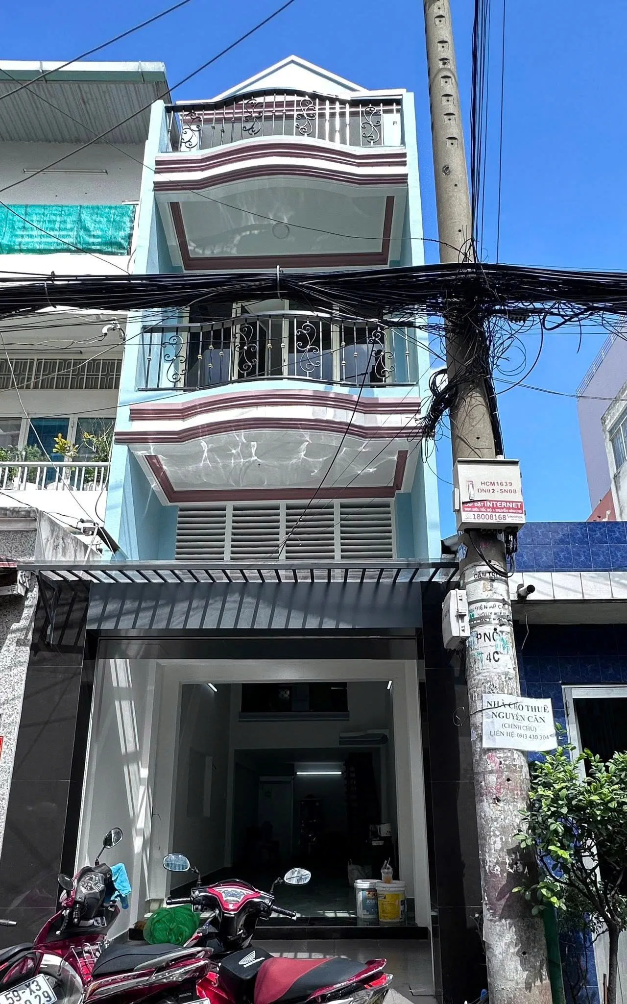 CHO THUÊ NHÀ NGUYÊN CĂN : 82 Nguyễn Thanh Tuyền, Phường 2, Quận Tân Bình. Giá thuê: 18 triệu/tháng