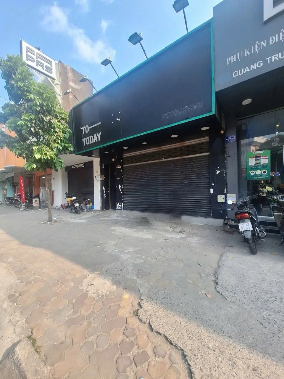 CHO THUÊ MẶT BẰNG KINH DOANH : 55 Quang Trung, Phường 10, Quận Gò Vấp. Giá thuê: 30triệu / tháng
