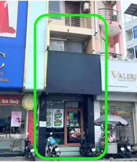 CHO THUÊ MẶT BẰNG : 341 Hai Bà Trưng, Phường Võ Thị Sáu, Quận 3. Giá thuê: 60 triệu/tháng