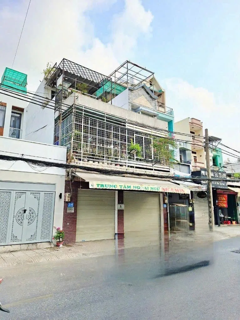 CHO THUÊ NHÀ MẶT TIỀN : 212 – 214 Bắc Hải, Phường 6, Quận Tân Bình. Giá thuê: 90 triệu/tháng 