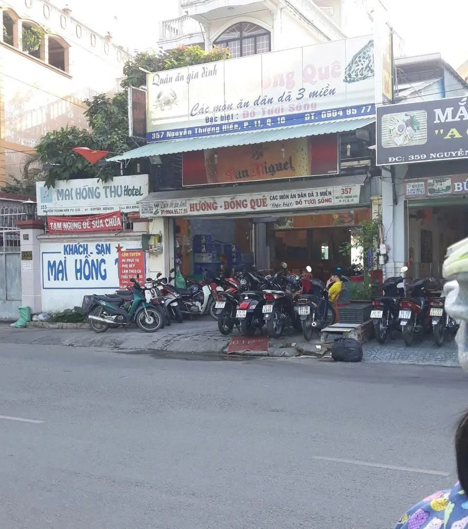 CHO THUÊ NHÀ MẶT TIỀN :  357 Nguyễn Thượng Hiền, Phường 11, Quận 10. Giá thuê: 80 triệu/tháng