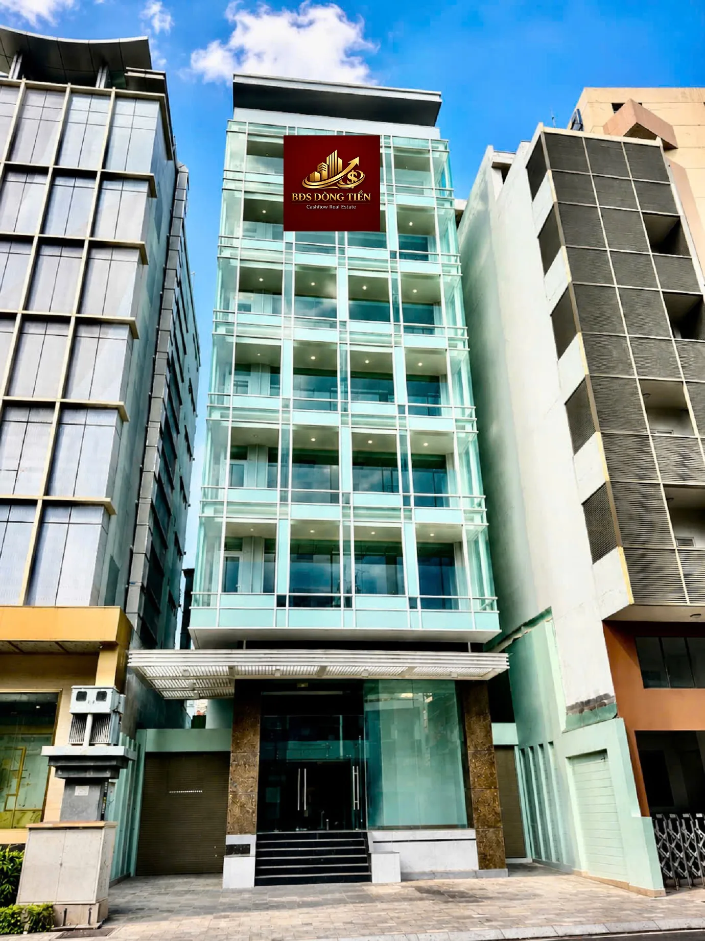 BÁN GẤP TOÀ NHÀ  22 Nguyễn Bỉnh Khiêm, Quận 1 – 2 hầm + 9 tầng-Giá bán: 450 tỷ