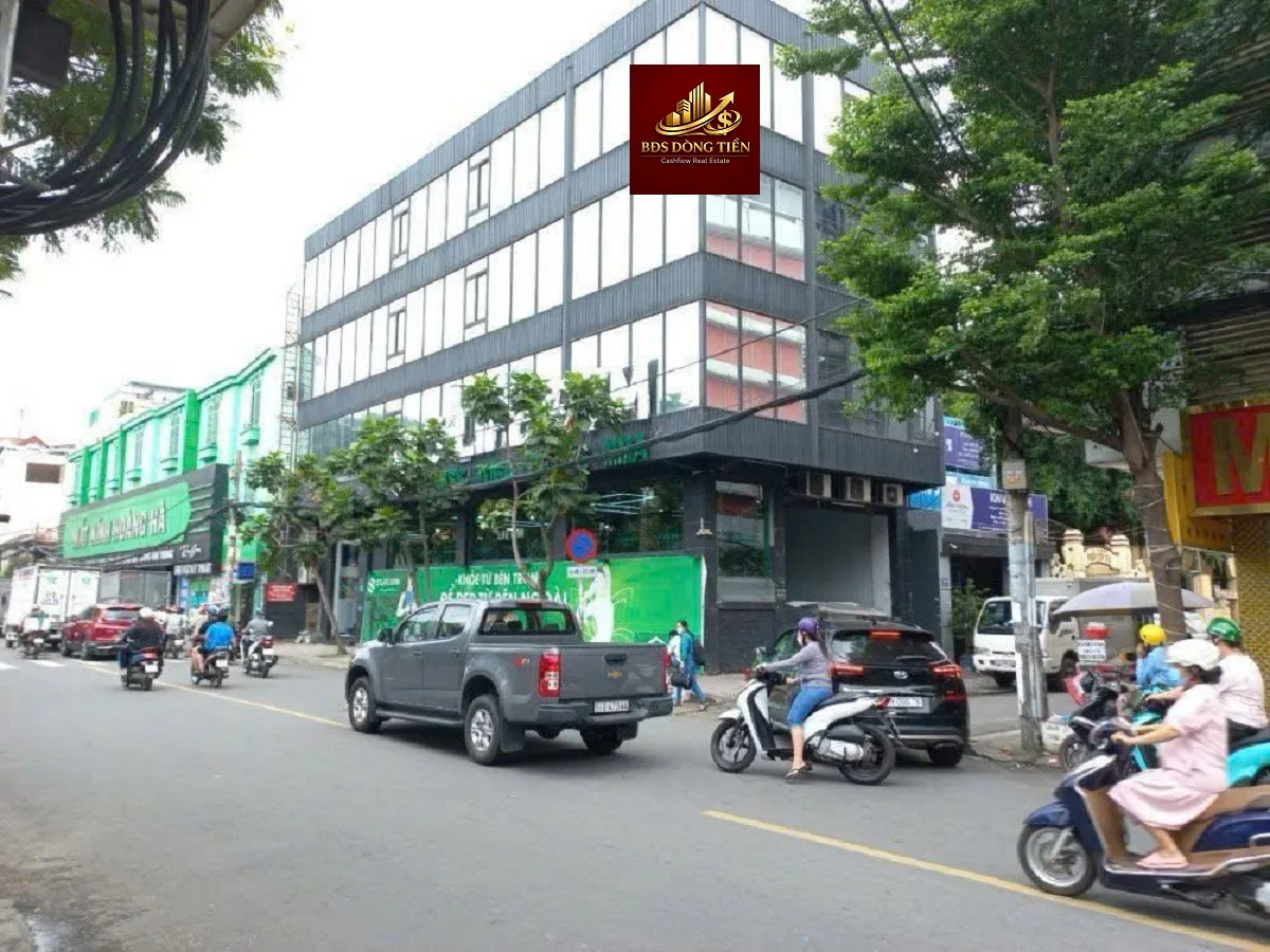 BÁN NHÀ MẶT TIỀN 141B ĐỒNG ĐEN + PHAN SÀO NAM – HẦM + 4 TẦNG – GIÁ 75 TỶ