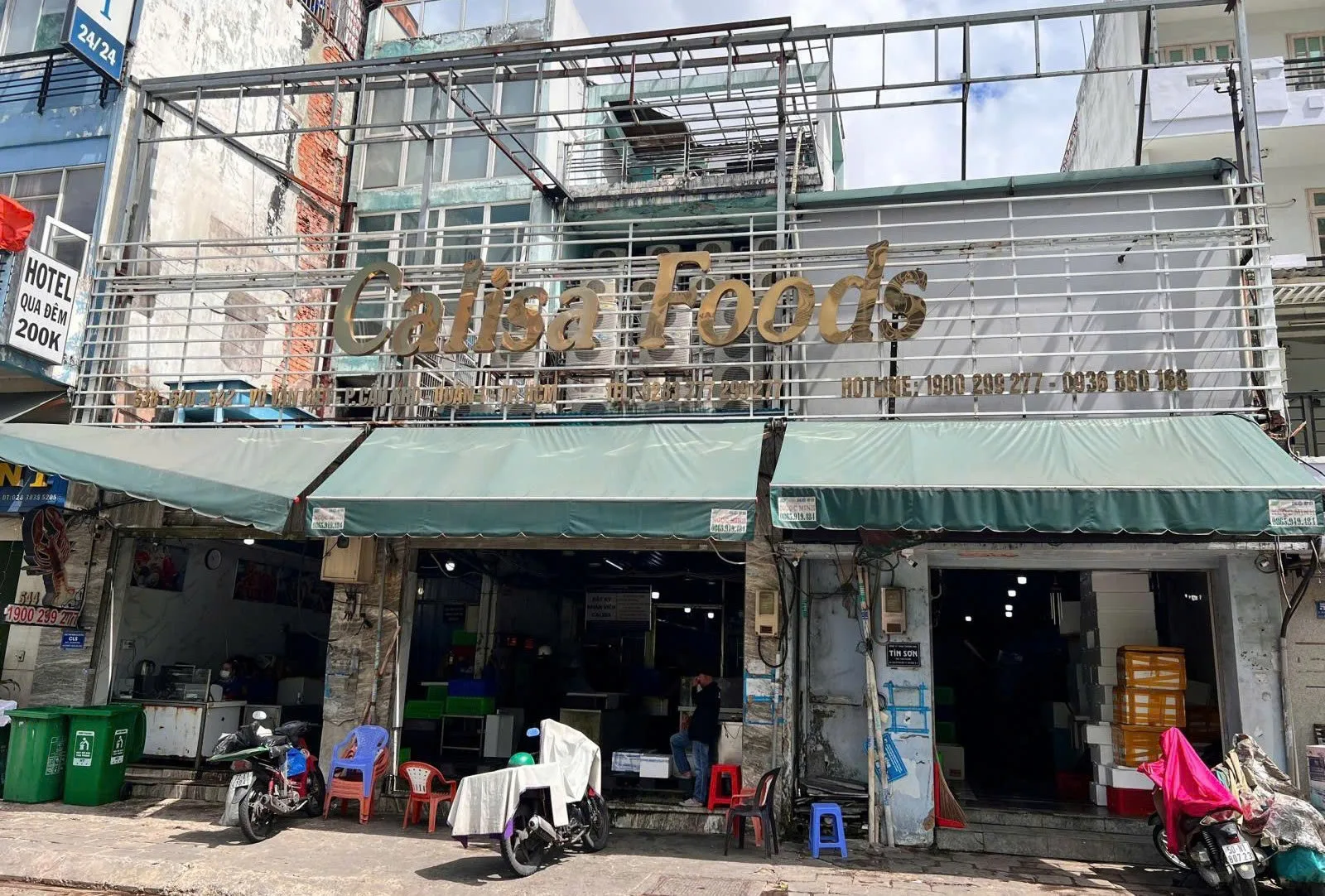 CHO THUÊ TÒA NHÀ MẶT TIỀN : 538 – 540  Võ Văn Kiệt, Quận 1. Giá thuê: 400 triệu/tháng