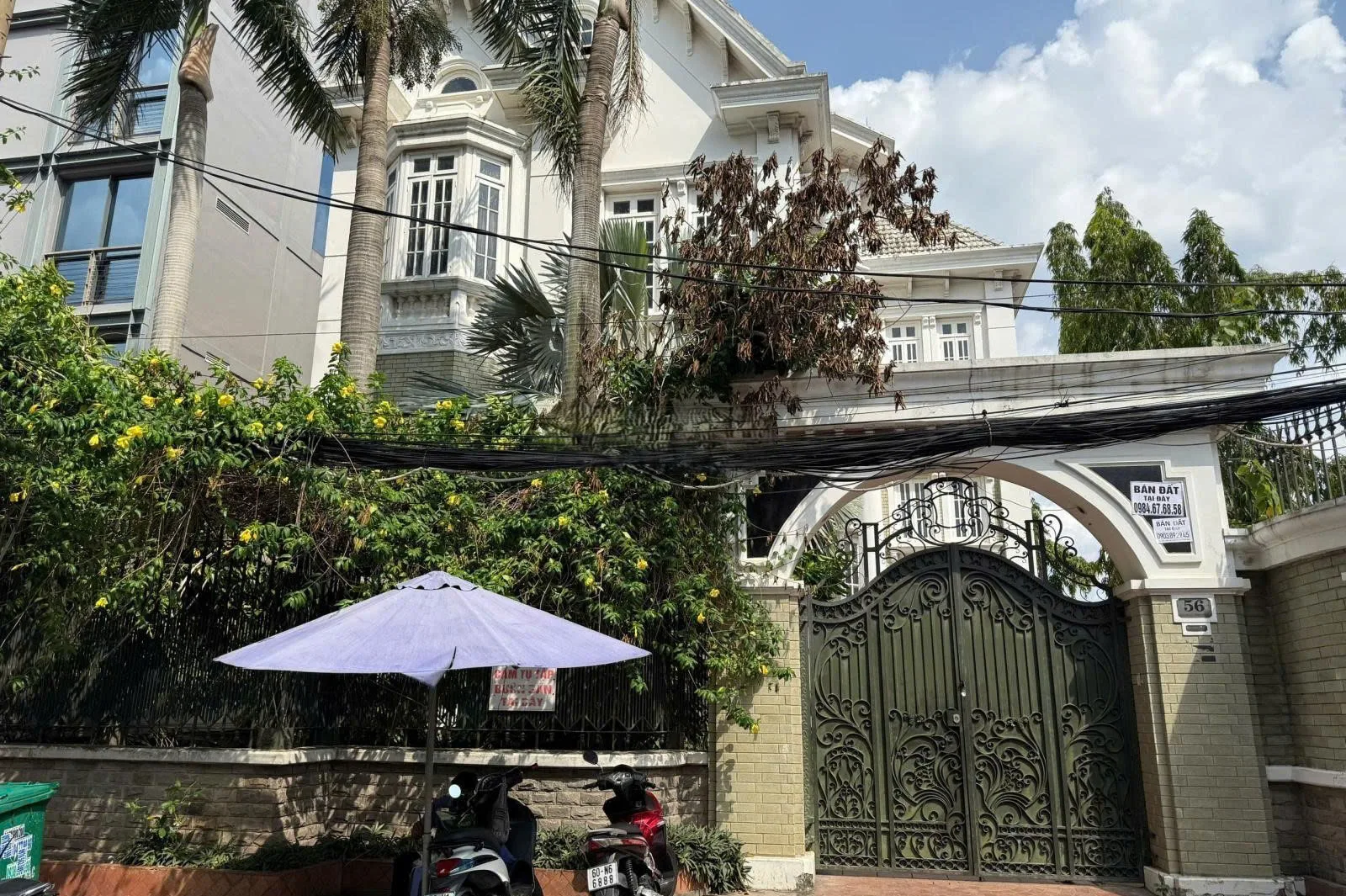 CHO THUÊ BIỆT THỰ / TÒA NHÀ CAO CẤP : 56 Ngô Quang Huy, TP. Thủ Đức. Giá thuê: 184 triệu/tháng