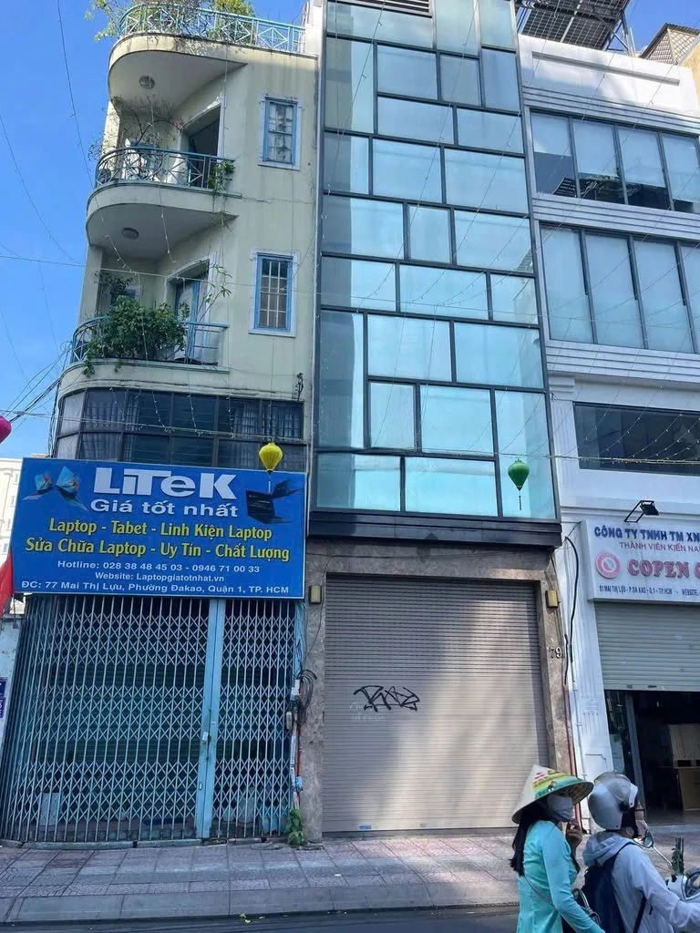 CHO THUÊ NHÀ MẶT TIỀN : 79 MAI THỊ LỰU, PHƯỜNG ĐAKAO, QUẬN 1 . GIÁ THUÊ : 90 TRIỆU/THÁNG