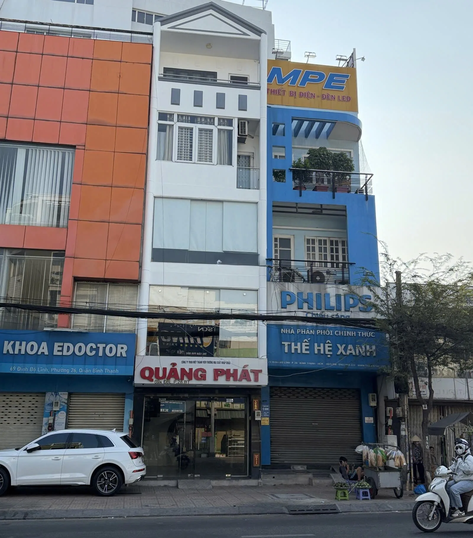 CHO THUÊ NHÀ MẶT TIỀN :  69A ĐINH BỘ LĨNH, PHƯỜNG 26, QUẬN BÌNH THẠNH . GIÁ THUÊ: 47 TRIỆU/THÁNG