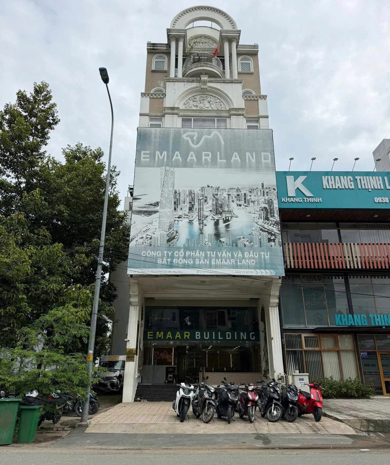 CHO THUÊ TÒA NHÀ MẶT TIỀN : 71 TẠ HIỆN, PHƯỜNG THẠNH MỸ LỢI, TP. THỦ ĐỨC. GIÁ THUÊ : 100 TRIỆU/THÁNG