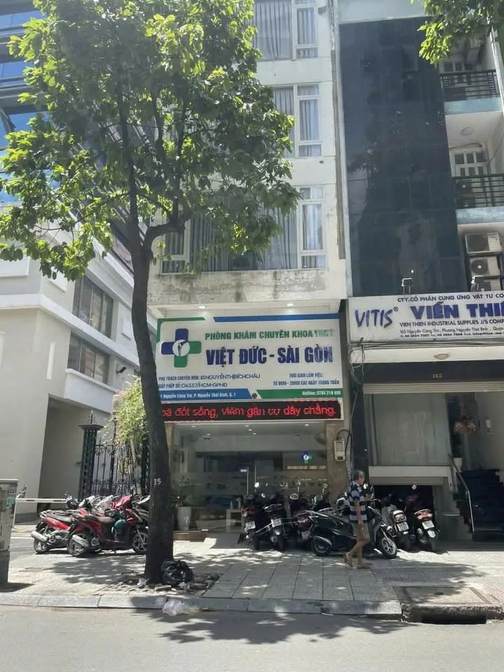 CHO THUÊ NHÀ MẶT TIỀN : 161 Nguyễn Công Trứ, Phường Bến Thành, Quận 1. Giá thuê: 110 triệu/tháng